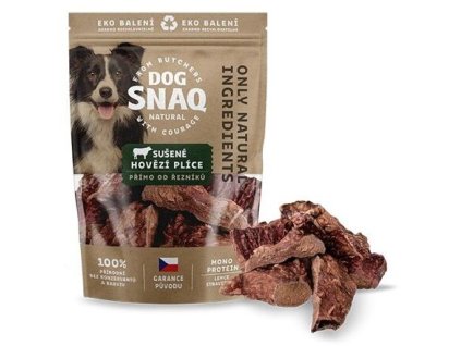 DOG SNAQ hovězí plíce sušené 200 g