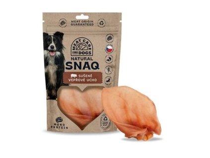 DOG SNAQ vepřové ucho sušené 1 ks