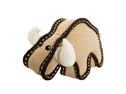 Býk jutový 24 cm, robustní hračka pro psy, HIPHOP DOG