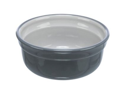 Keramická miska s rozšířeným okrajem, šedá (Provedení 1,6 l/ ø 20 cm)