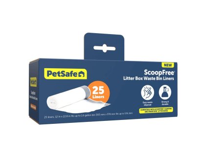 Sacky do sberneho kose pro automatickou kocici toaletu PetSafe ScoopFree 25 ks 1604202514300732771