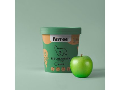 Zmrzlina pro psy Furree Ice cream Apple 60 g 2404202512300891369