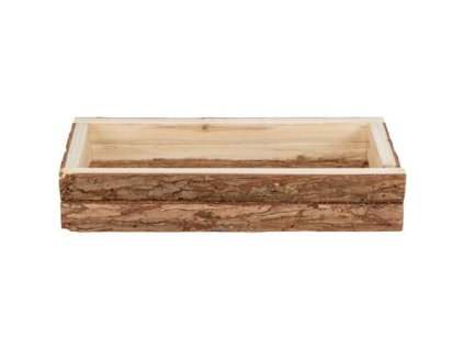 Krmná miska pro hlodavce, 450 ml/ 27 x 5 x 13 cm, borové dřevo