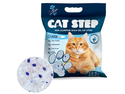 Výprodej - Cat Step Crystal Blue 6,68kg / 15,2l