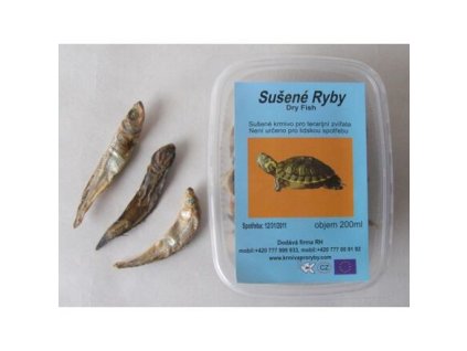 Výprodej - RYBIČKY, sušené v krabičce 200 ml