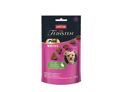 ANIMONDA VF Mini Bites pamlsky - krůta, králík, borůvky 50 g