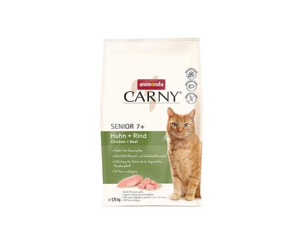 ANIMONDA Carny Senior - kuře + hovězí 1.75 kg