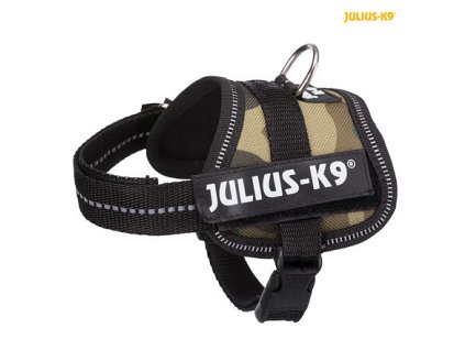 Výprodej - Julius-K9 silový postroj Baby 1/XS 30-40 cm, - maskáč