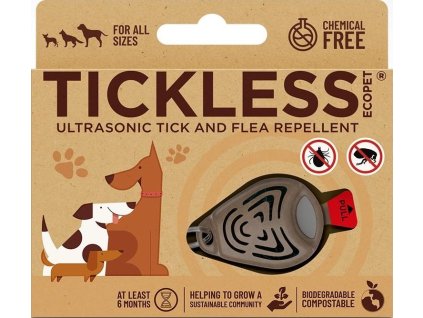 TICKLESS EcoPET Ultrazvukovy odpuzovac proti klistatum Hneda 1604202508300518327