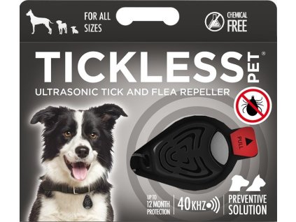 TICKLESS PET Ultrazvukovy odpuzovac klistat a blech pro psy Cerna 1404202515421668933