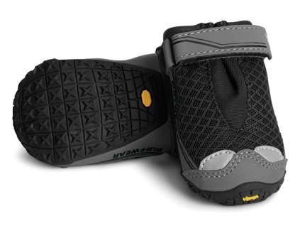 Outdoorova obuv pro psy Ruffwear Grip Trex Dog Boots Obsidian Black XL 2709202314303663530
