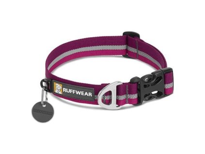 Ruffwear Crag collar for dogs, purple, size 28 - 36 cm