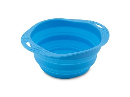 Miska dla psa, podróżna, BecoBowl Travel-niebieska S, ECO