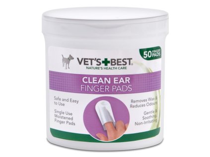 Vet s Best Cistici uterka na usi pro psy 50 ks 2504202311563499567