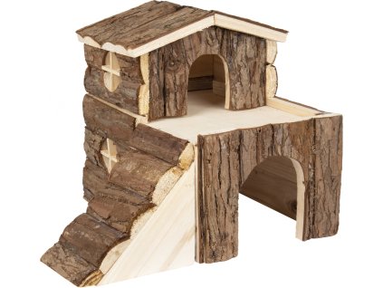 Flamingo Domecek pro hlodavce KELDRY dreveny 25 5x22x20cm 0303202109450073000