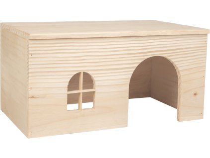 Flamingo Dreveny domek pro hlodavce MODY 40x22 5x19 5cm 0303202110263412433