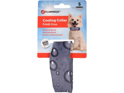 COOLING COLLAR FRESK DROP GREY S 16 22CM 2204202108411857366