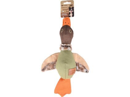 Flamingo Natura Delight Hracka pro psy Kachna 35cm 0906202310343641105