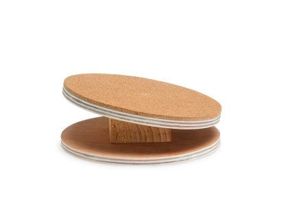 Karlie wooden training disc with cork for rodents, diameter 16 cm