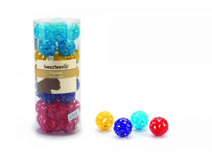 BZ PLASTIC PLAY BALL BARREL 32 PCS ASS 2302202113203417472