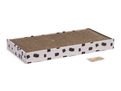 Beeztees Skrabadlo pro kocky kartonove JIXY 47x24x4 5cm 1809202413401268570