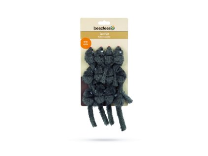BZ PLUSH MOUSE RATTLE 12X 2302202111122822574