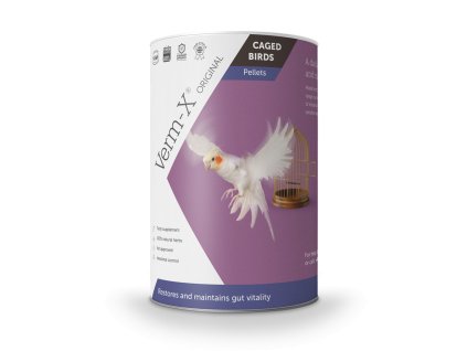 Verm X Prirodni pelety proti strevnim parazitum pro ptaky 100g 2701202012484324404