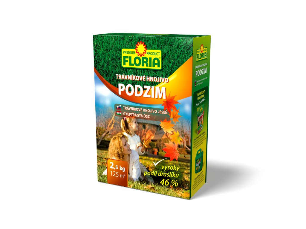 FLORIA - Trávníkové hnojivo PODZIM 2,5 kg