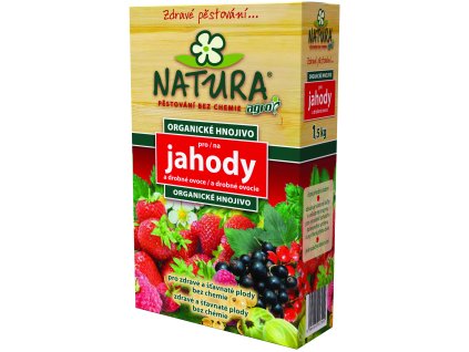 AGRO NATURA Organické hnojivo pro jahody 1,5 kg