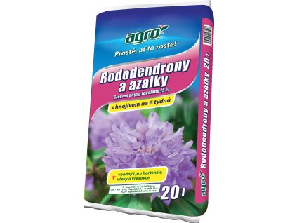 substrat rododendrony