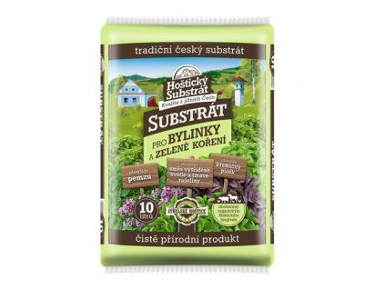 substrát bylinky