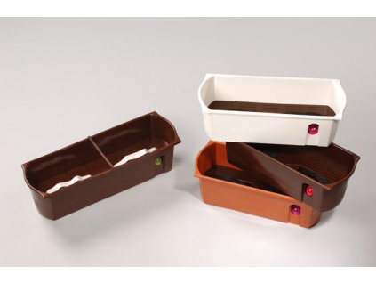 Samozavlažovací truhlík Flora 50 x 15 x 15 cm