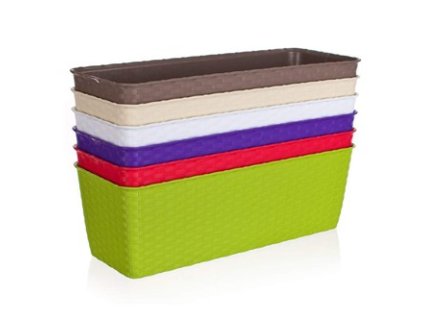 Samozavlažovací truhlík RATTANO 30 x 13 x 11 cm