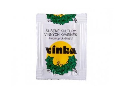 VINKA Sušené kultury vinných kvasinek 0,6 g
