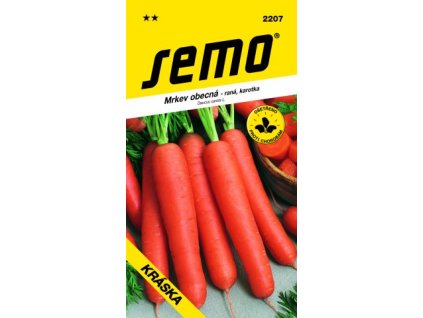 SEMO Mrkev obecná - raná, karotka KRÁSKA