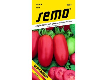 SEMO Rajče tyčkové - pro skleníky, fóliovníky i pole SAN MARZANO