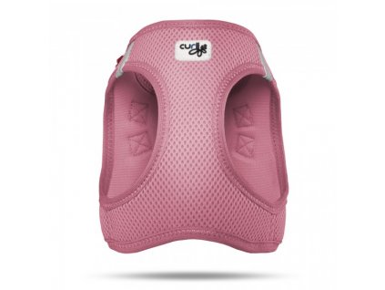 Postroj pro psy a kočky Curli Vest Air-Mesh růžový