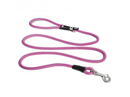Pružné vodítko pro psy Curli Stretch Comfort Fuchsia