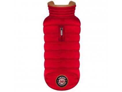 Kabát pro psy Campus Red