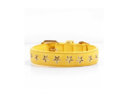 collier stella jaune