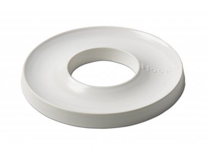 Designová miska pro kočky Ring bílý