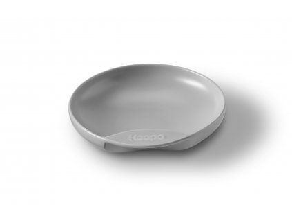 Designová miska pro kočky Plate šedá