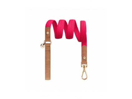 kaya fushia flat leash