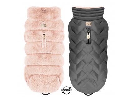 Oboustranný kabát pro psy Louise