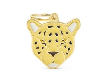 wild leopard id tag