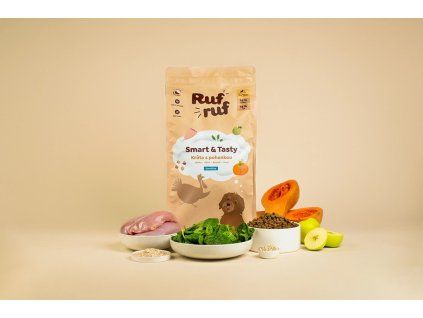 Granule pro psy Rufruf krůta s pohankou a probiotiky