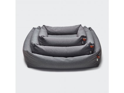 cloud7 dog bed sleepy deluxe tweed taupe sml 1