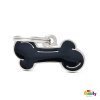 0026812 classic small black bone id tag