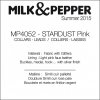 Milkandpepper obojek pro psy Stardust Pink
