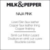 Milkandpepper vodítko pro psy Naja Pink